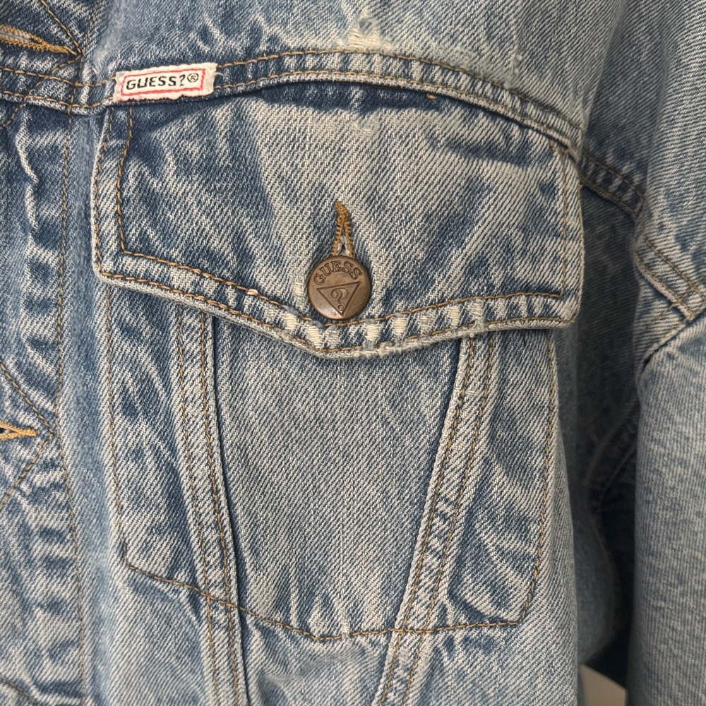 Vintage Guess by Marciano Light Blue Denim Jacket